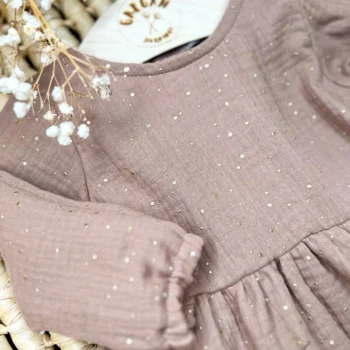 Świąteczna sukienka muślinowa